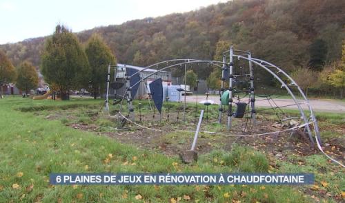 6 plaines de jeux seront rénovées à Chaudfontaine