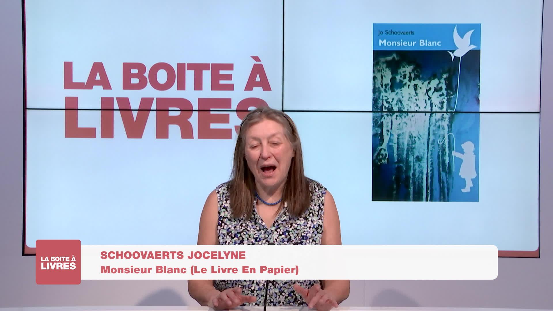 Jocelyne Schoovaert, Monsieur Blanc (Editions Le Livre en papier)