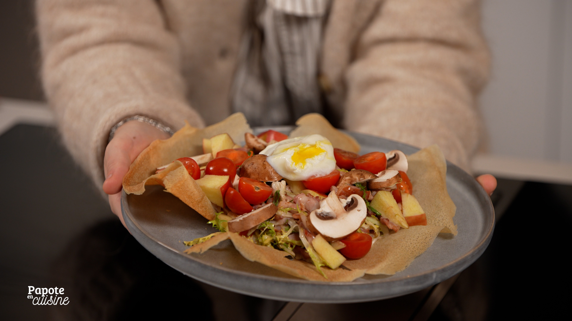 Frisée aux lardons