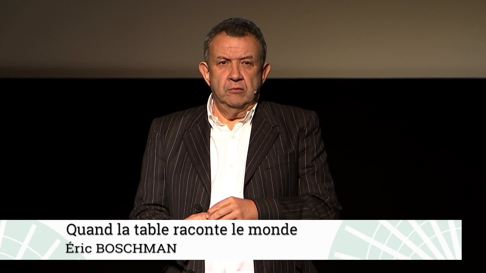 Quand la table raconte le monde par Éric Boschman