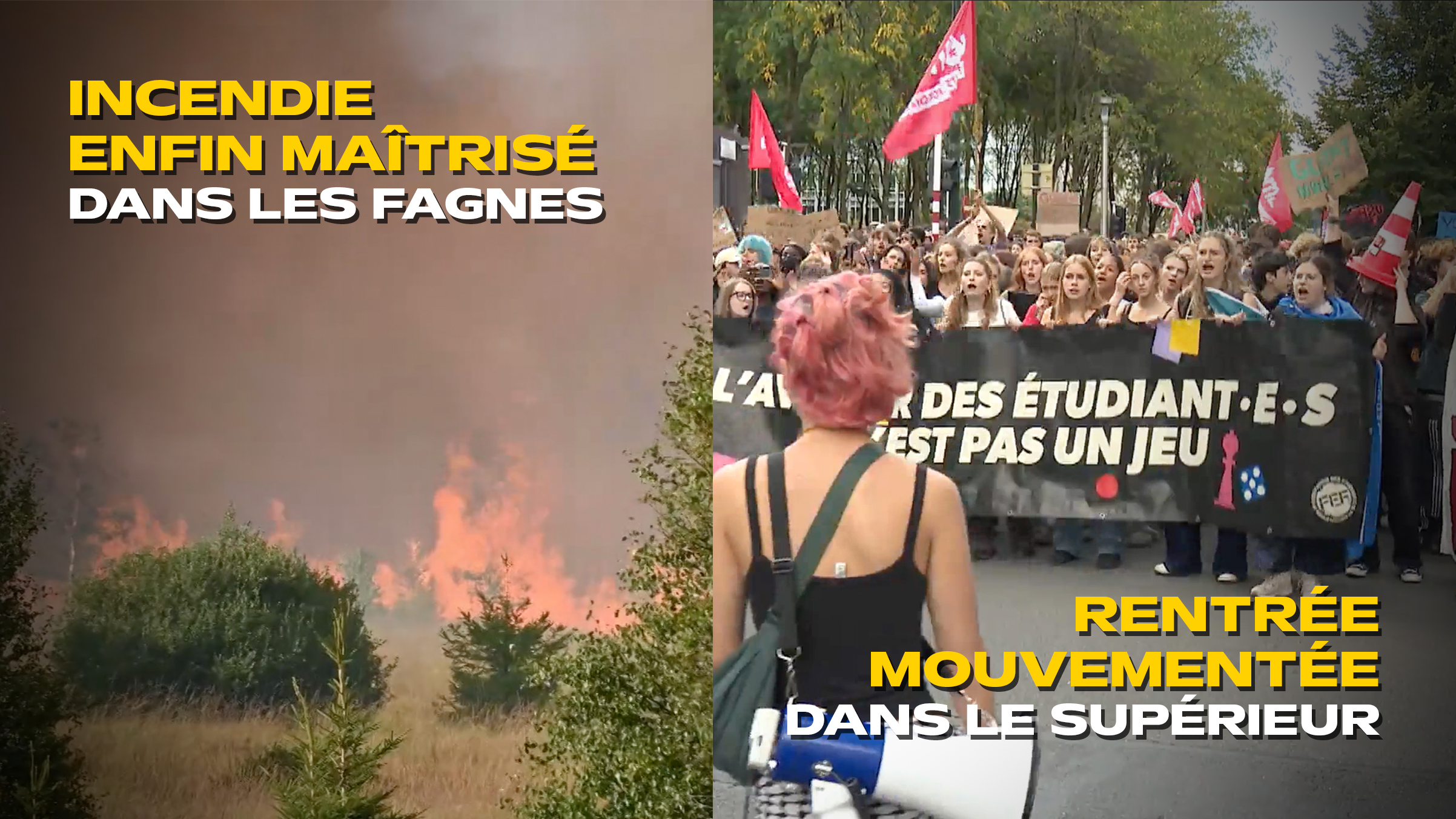 Les actus de la semaine en province de Liège