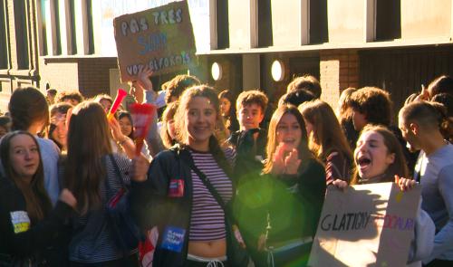 Poursuite des manifestations d'élèves dans le calme ce mardi 6 octobre
