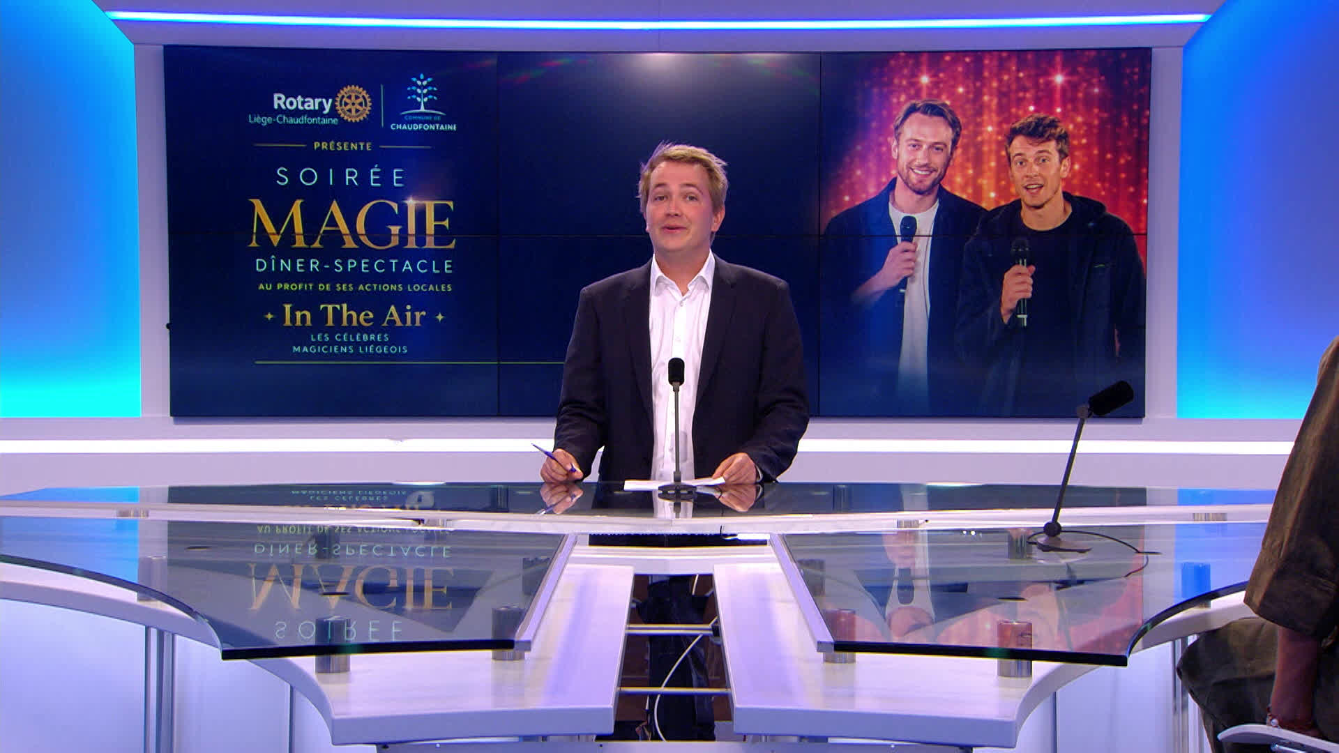 Les magiciens d'Incroyable Talent, Clément Kerstenne et Philippe Bougard, en représentation ce samedi au Casino de Chaudfontaine