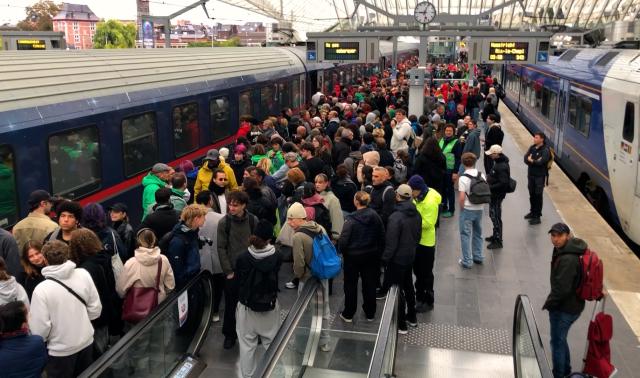 Des milliers de Liégeois partis manifester à Bruxelles