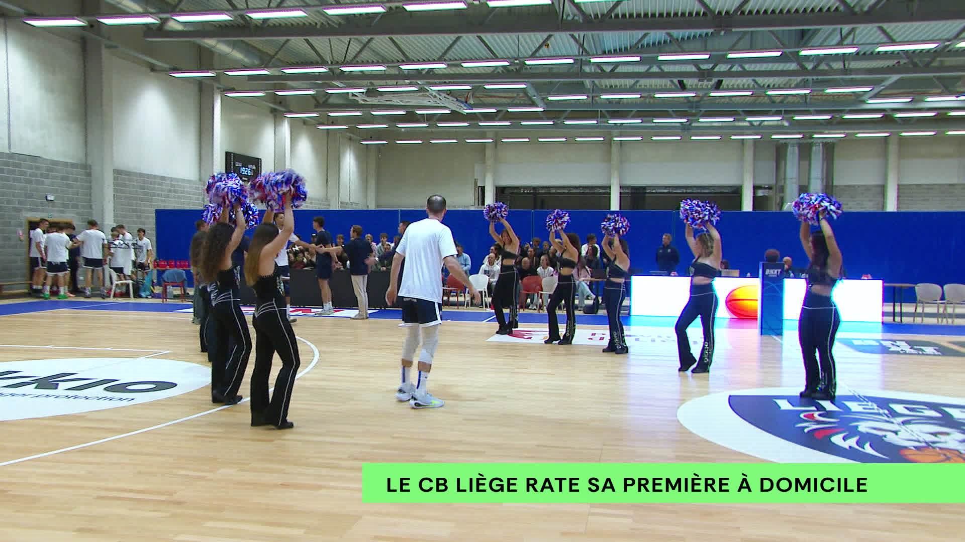 Le CB Liège rate sa première à domicile en BNXT League (73 - 101)