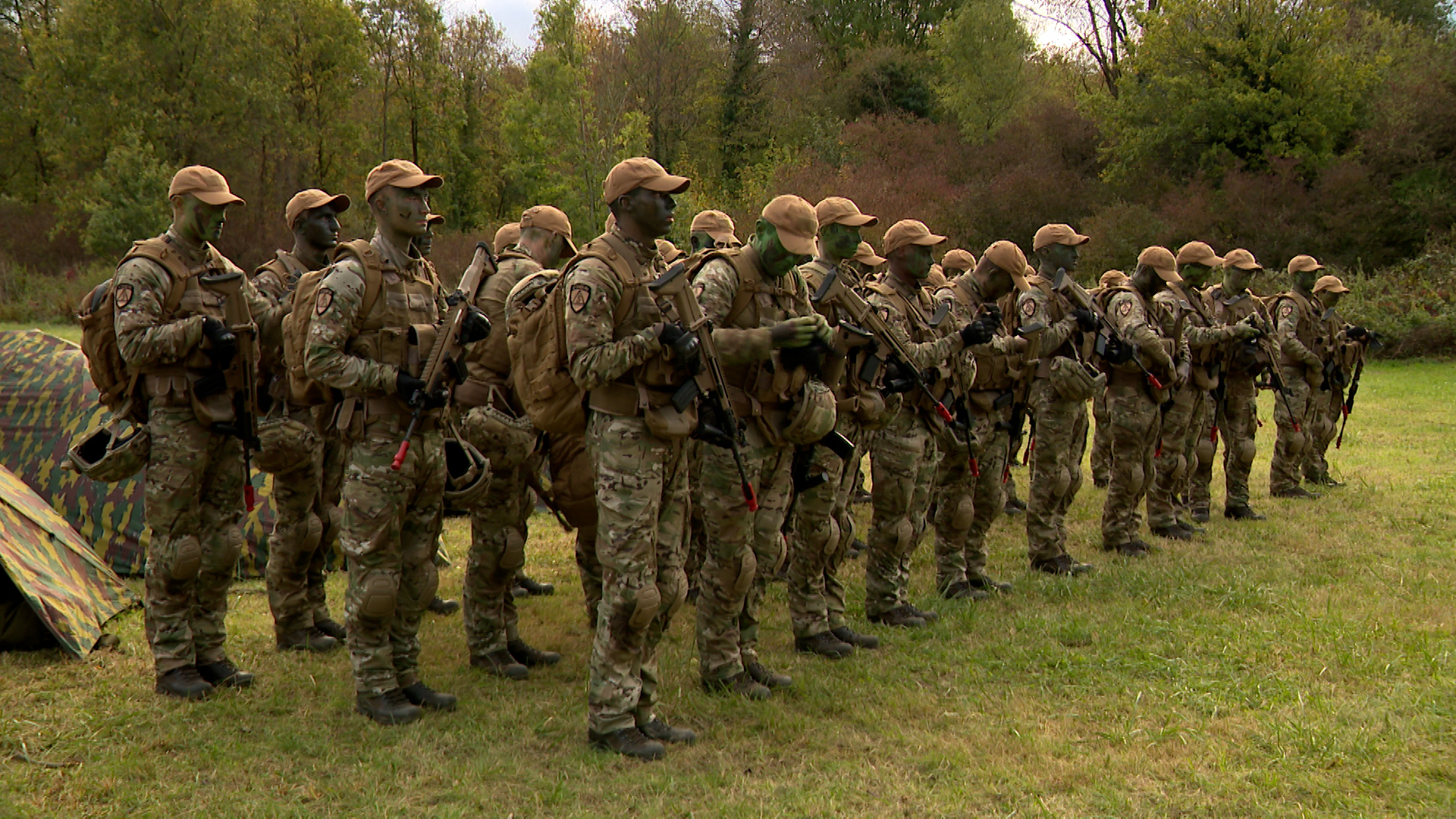 Service militaire volontaire : une centaine de jeunes en formation au Génie d'Amay