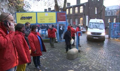Action syndicale à l'Institut Royal pour Handicapés de l'OuÍ¯e et de la Vue