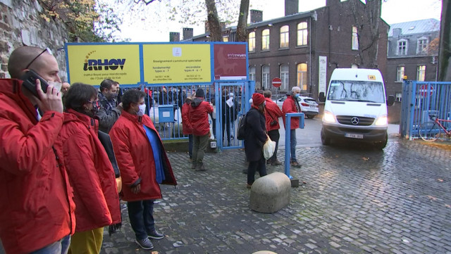 Action syndicale à l'Institut Royal pour Handicapés de l'OuÍ¯e et de la Vue