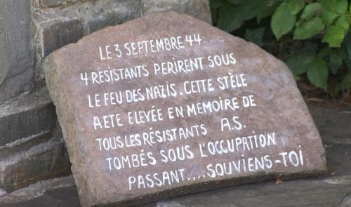 Amay : commémorations au Refuge Marsouin