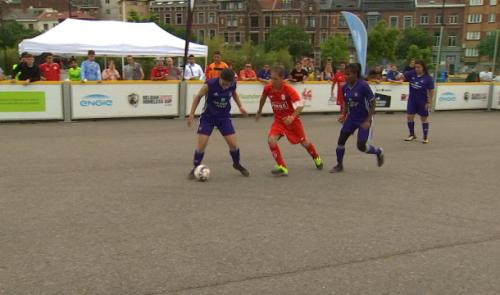 Belgian Homeless Cup: un tournoi de football pour les sans-abris