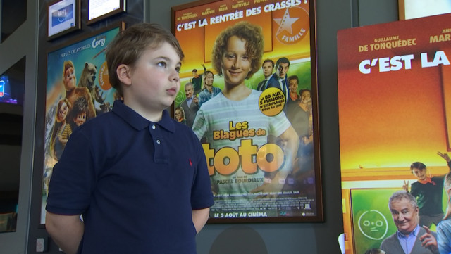 C'est Toto qui va au cinéma avec un Liégeois...