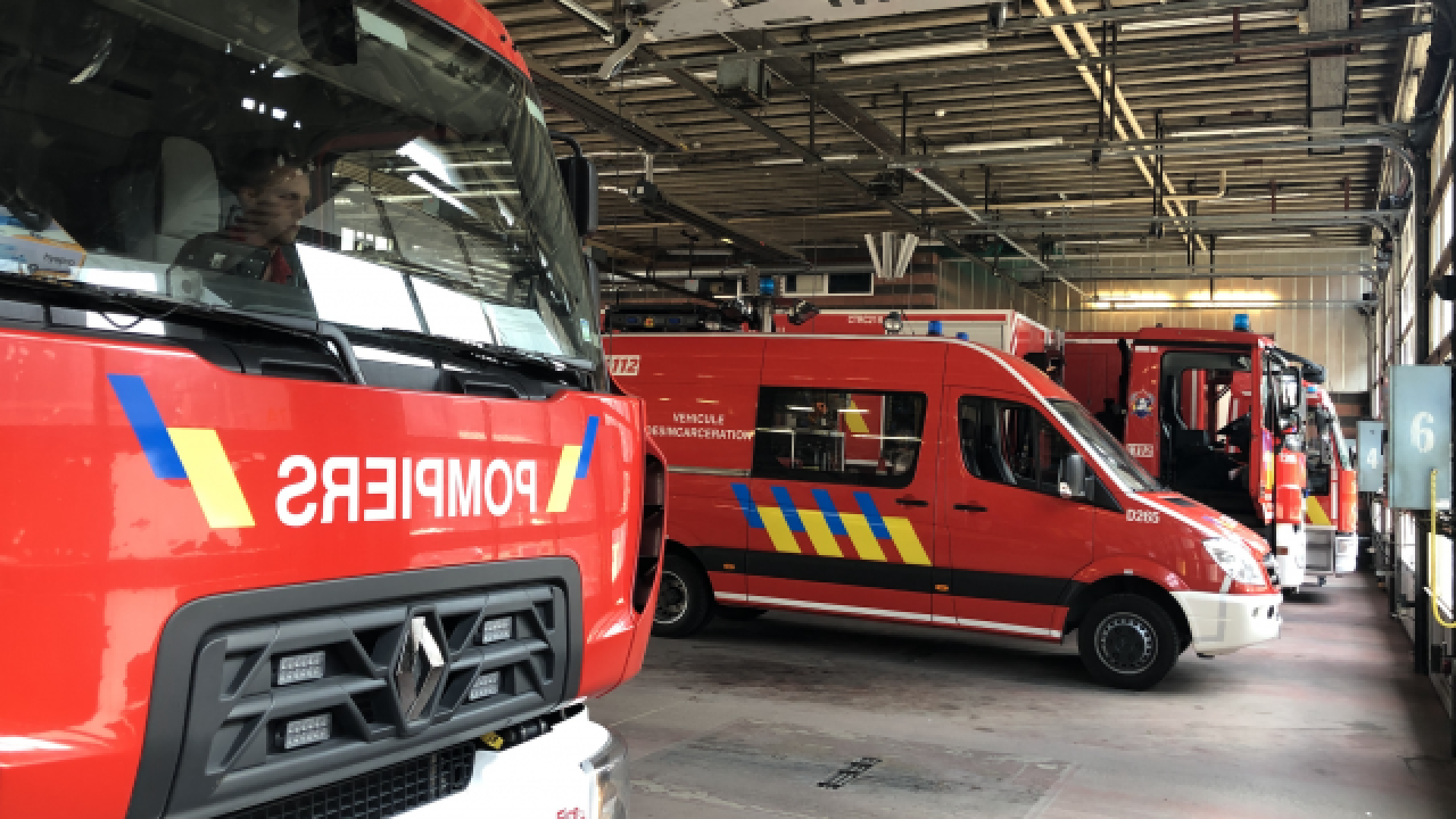 Caserne des pompiers de Liège : gros problème d'amiante