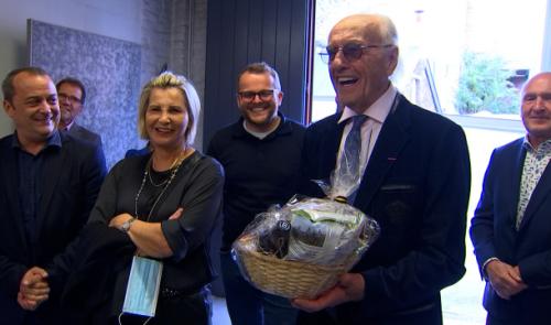 Célébration de Louis Leloup, maître verrier à la carrière planétaire