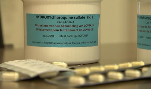 Chloroquine: aucun effets secondaires à la Citadelle de Liège