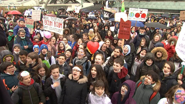 Climat : un millier de personnes à Liège