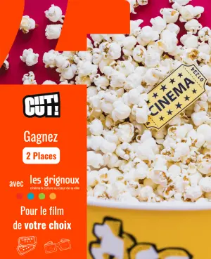 🎬 Concours CUT x Les Grignoux ✨