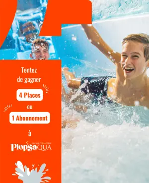 💦 Gagnez vos entrées ou votre abonnement à Plopsaqua Hannut-Landen !