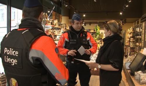 Coronavirus : la police veille à la fermeture des commerces