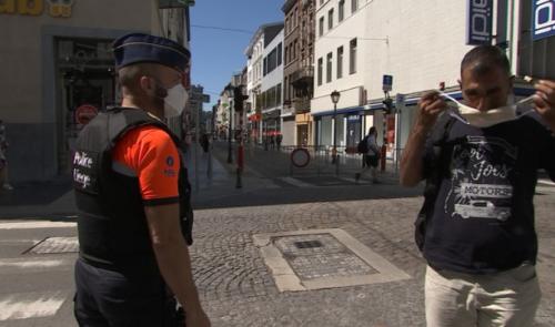 Covid 19 : la police de Liège en mode répression...