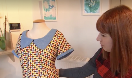 Créatrice de mode, tout ce que Cynthia propose est recyclé !