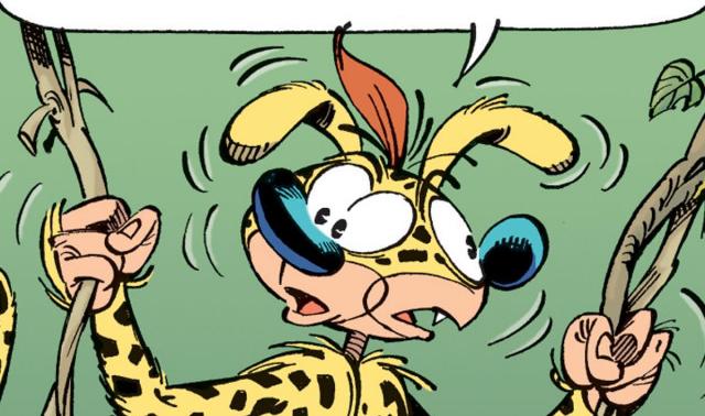 avec Batem le dessinateur du Marsupilami,  Dombar et la Châtaigneraie