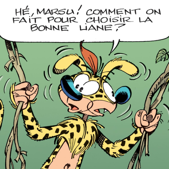 avec Batem le dessinateur du Marsupilami,  Dombar et la Châtaigneraie