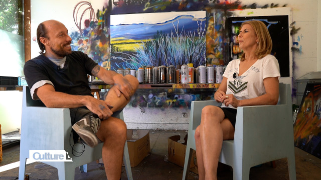 avec l'artiste peintre Spyk,  le Factory Festival et les Nuits Indé