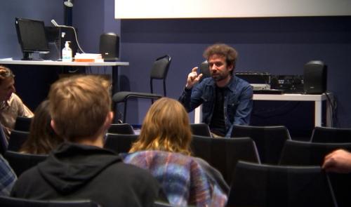 Cyril Dion présente "Animal" aux rhétos de Léonie de Waha