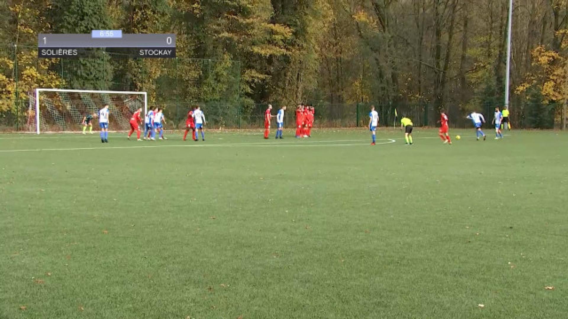 D2 ACFF : Stockay inflige la deuxième défaite de Solières en championnat