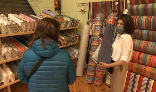 Le rush des couturières dans les merceries