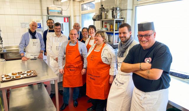 Des chefs au Resto du coeur de Liège