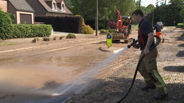 Des coulées de boue en Hesbaye