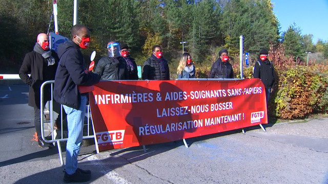 Des soignants sans-papiers privés d'exercer !