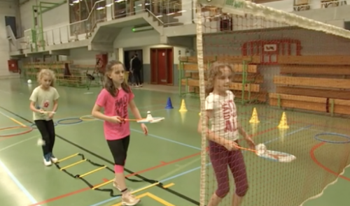 Du badminton au cœur de l'école