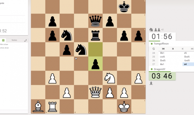 Echecs et mat au coronavirus