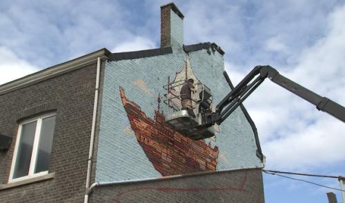 Embellissement de la rue Joseph Wauters par l'asbl Engironnement