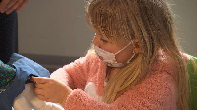 En pyjama à l'école, en solidarité avec les enfants hospitalisés