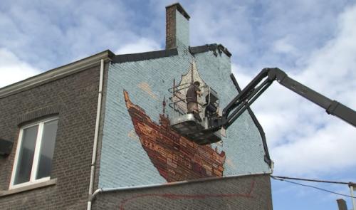 Engis : la rue Joseph Wauters prend des couleurs