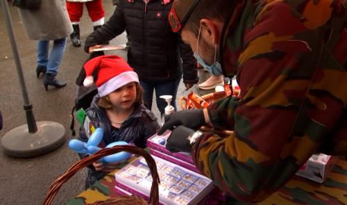 Esneux : retour de l'armée pour les fêtes de fin d'année