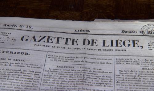 Fin de la "Gazette de Liége" après 181 ans