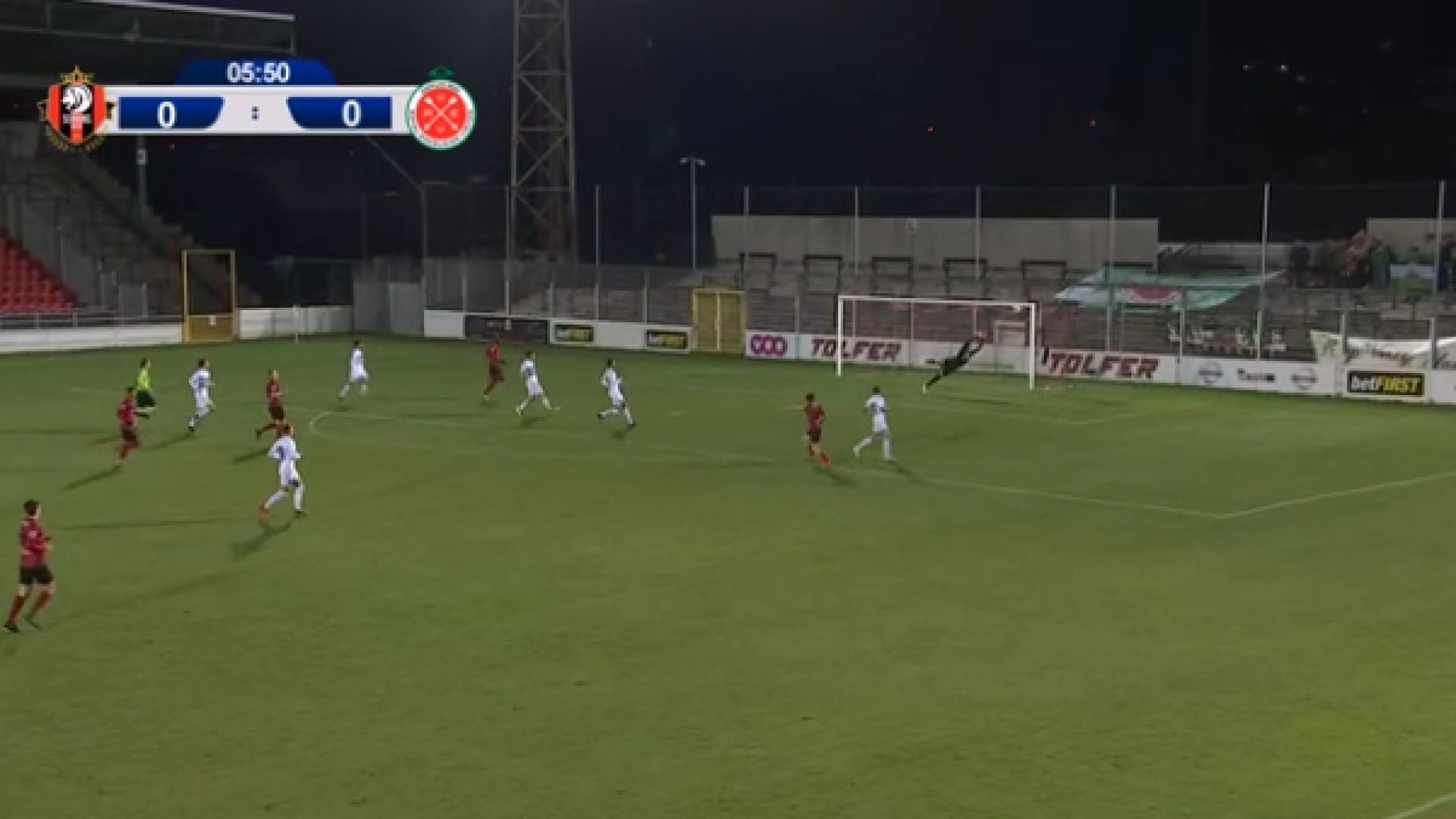 Football: Seraing - Virton