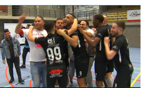 Futsal : Herstal 1453 est champion, avec la manière