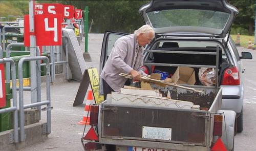 Grosse affluence dans les recyparcs, décalez votre visite !