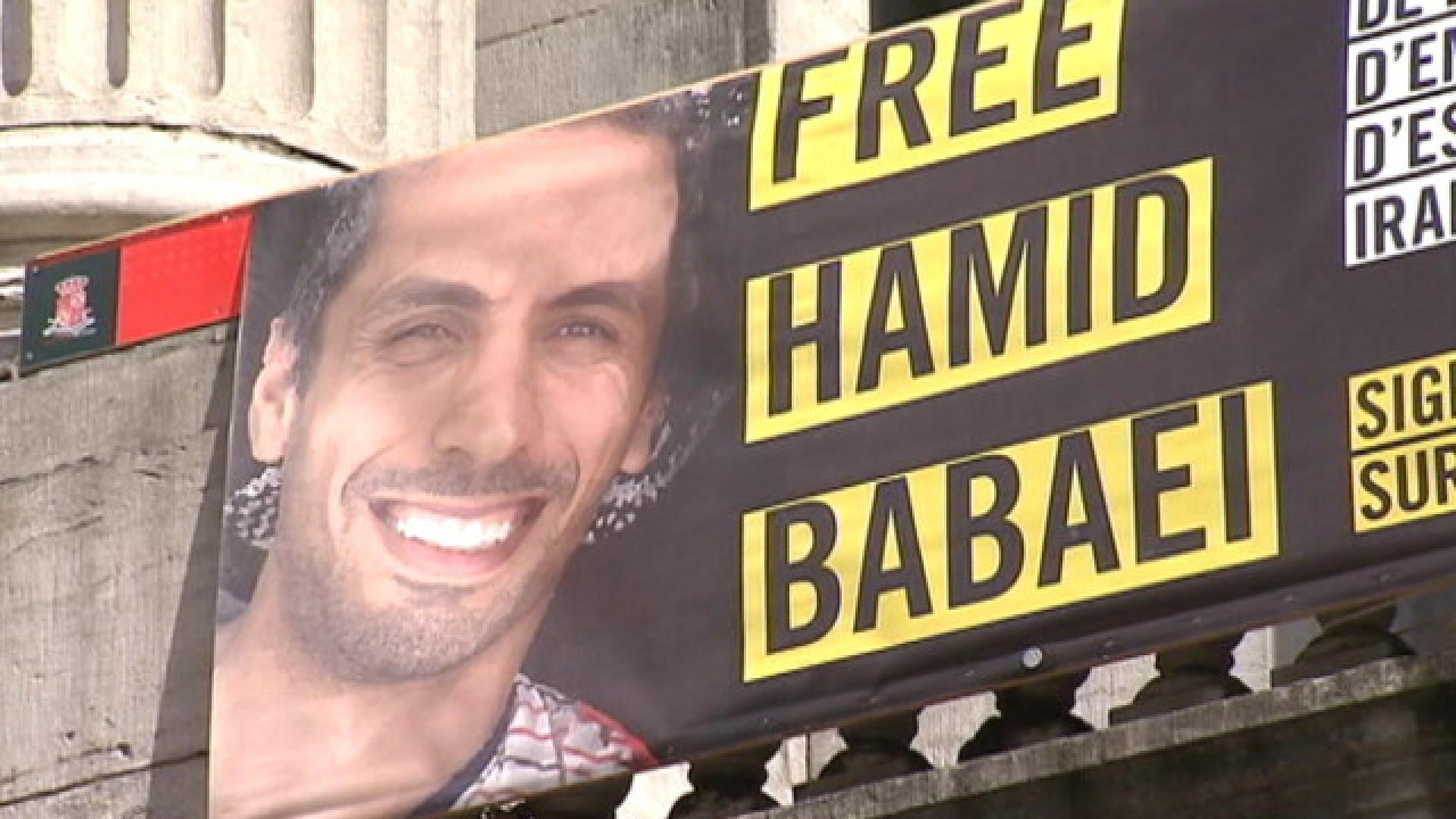 Hamid  Babaei, l’étudiant iranien de ULiège a été libéré