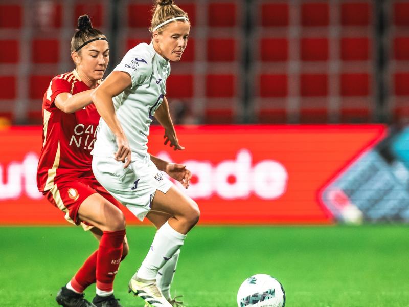 Le Standard Femina fait perdre ses premiers points à Anderlecht