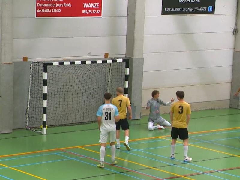 Futsal: Wanze toujours invaincu après 7 matchs !
