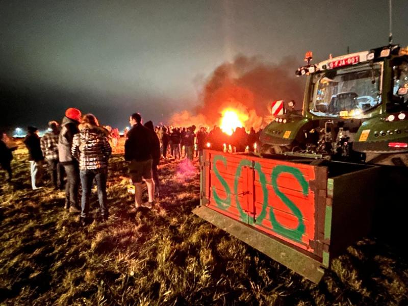 Mobilisation des agriculteurs contre le Mercosur: des barrages filtrants sur la E40 et la E25