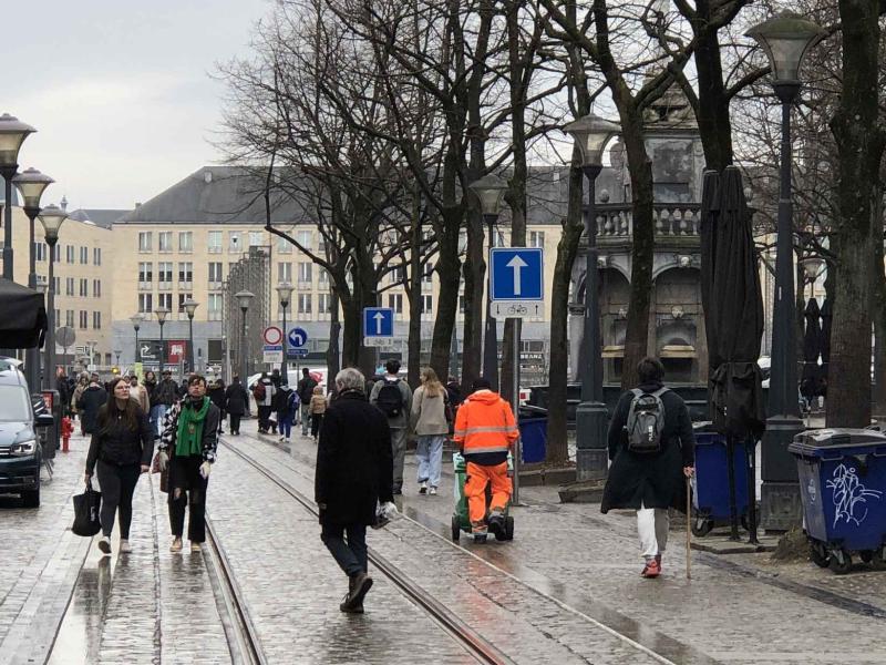 Les Liégeois peu prêts pour le tram. Inquiétant et normal à la fois