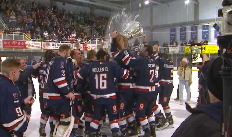 Les Bulldogs décrochent leur 5ème Coupe de Belgique !