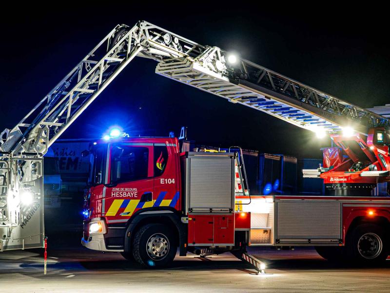Deux camions auto-échelle de nouvelle génération pour la zone de secours Hesbaye